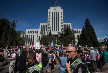 Vancouver anti-racism rally spread a message of love, tolerance