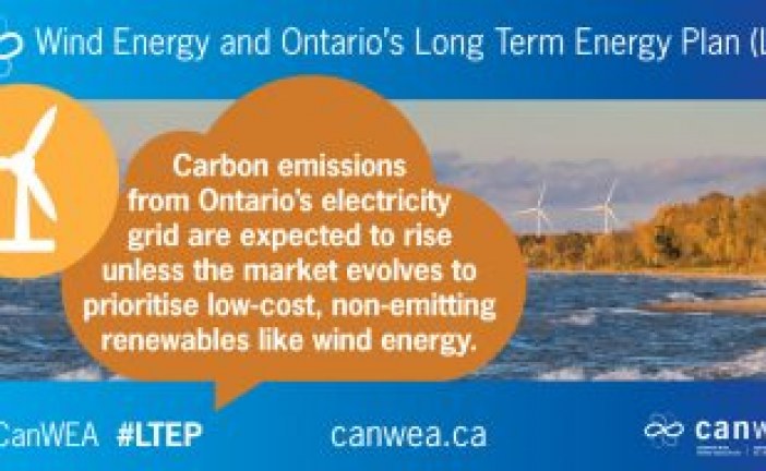 Ontario LTEP needs to address re-powering of wind facilities