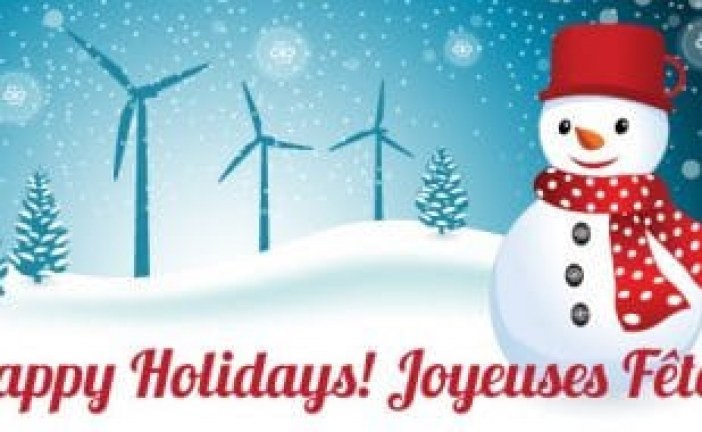 Happy holidays from the CanWEA team!