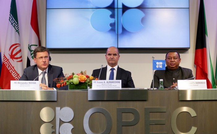 OPEC, Russia see oil glut ending faster than expected