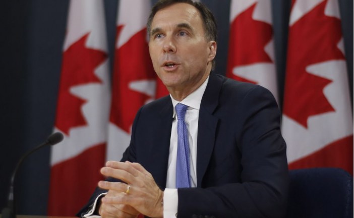 Morneau says feds would cover investor losses from delays of Trans Mountain pipeline