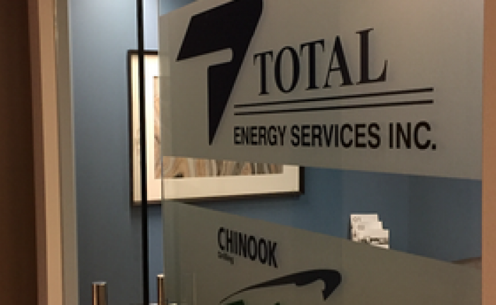 ​Total Energy Services shutting five locations on persistently lower Canadian activity