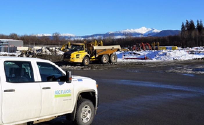 ​JGC Fluor crews, equipment on site starting work on LNG Canada