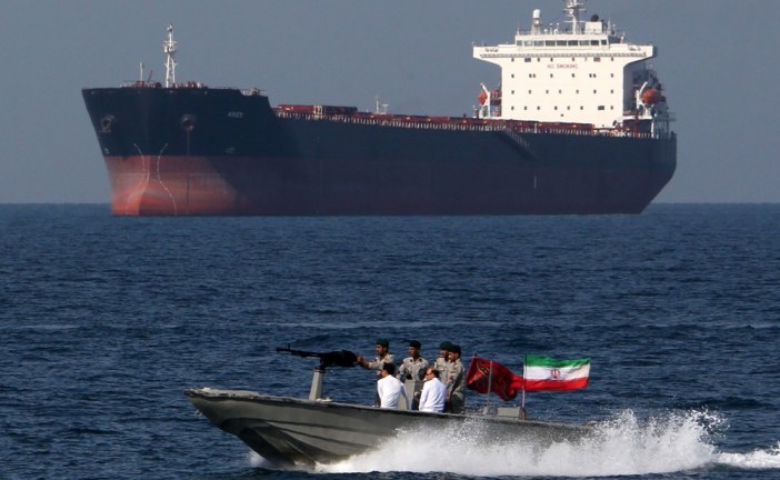 Oil is surging higher today after Iran shoots down U.S. military drone over crude chokepoint Strait of Hormuz