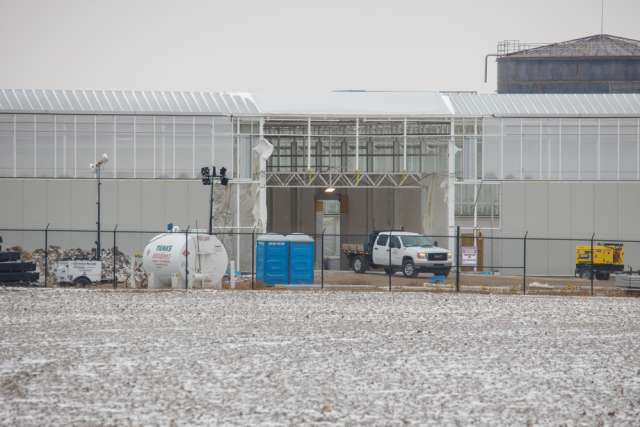 The Aurora Sun construction site in Medicine Hat, Alta.