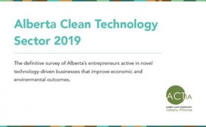 ​Alberta clean tech sector poised for liftoff: report