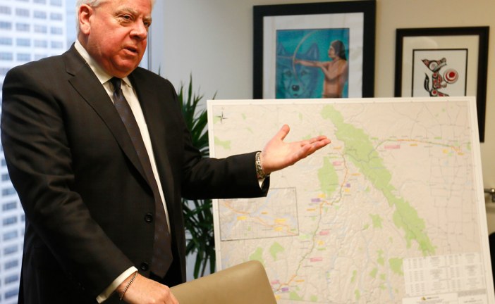 As work starts in Alberta, Trans Mountain expects to be laying pipe in B.C. in the spring