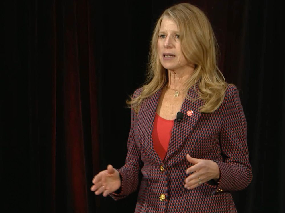  Calgary Economic Development president and CEO Mary Moran at the Outlook for 2021 virtual event in Calgary on Oct. 20, 2020.