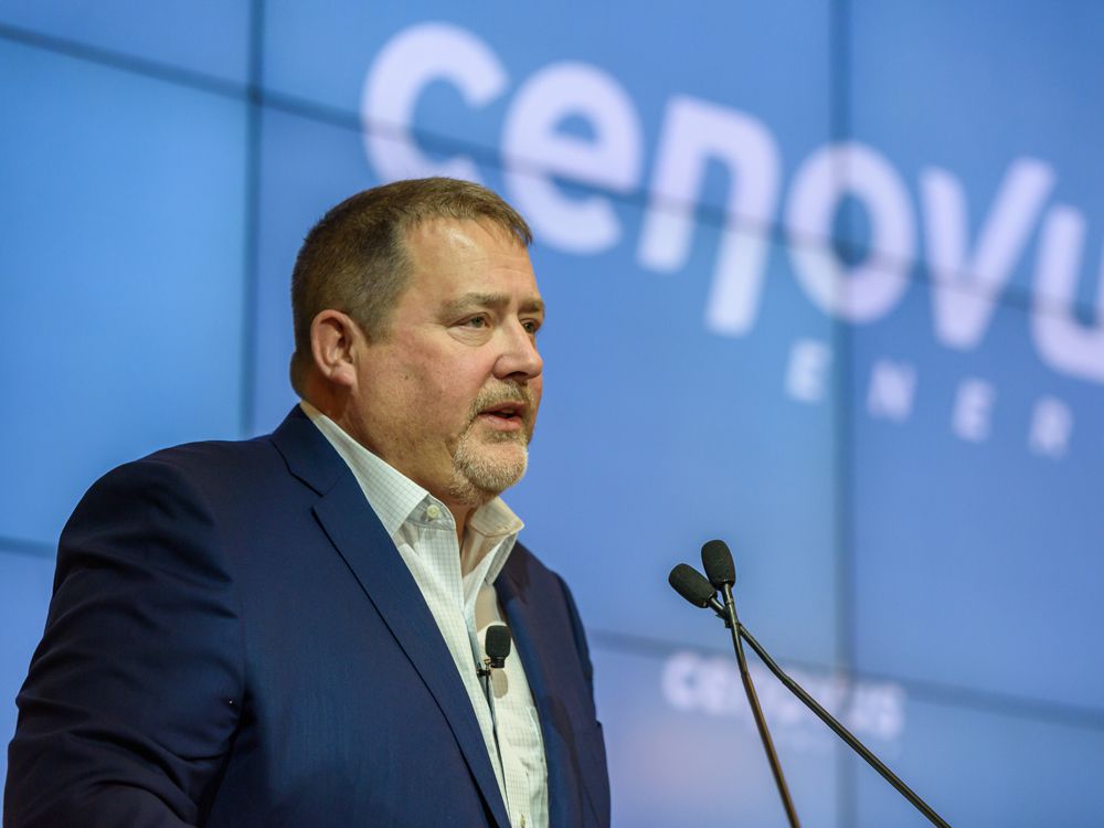  Cenovus CEO Alex Pourbaix in January.