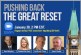 Pushing Back The Great Reset – FREE Panel Discussion Including Rex Murphy: Register Here: