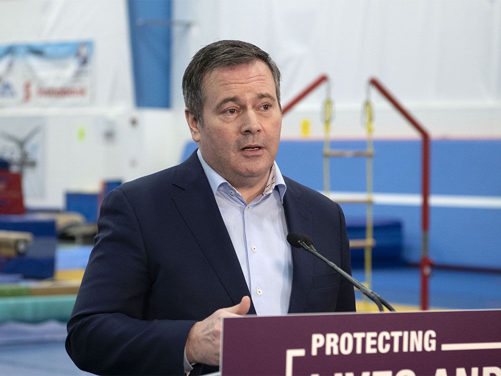  Premier Jason Kenney on Feb.17, 2021.