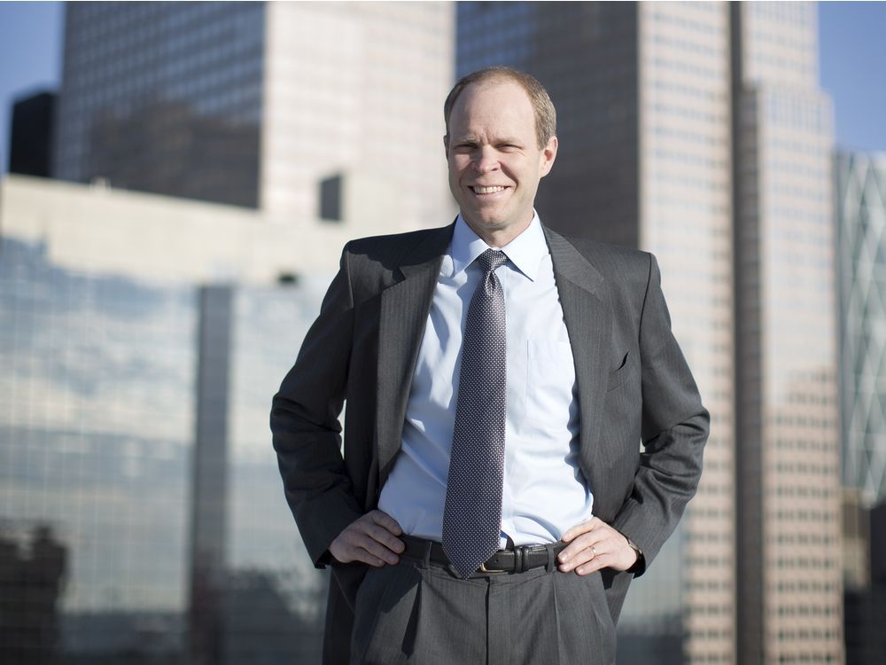  Phil Hodge of Pine Cliff Energy in Calgary, Alberta on Nov. 27, 2012