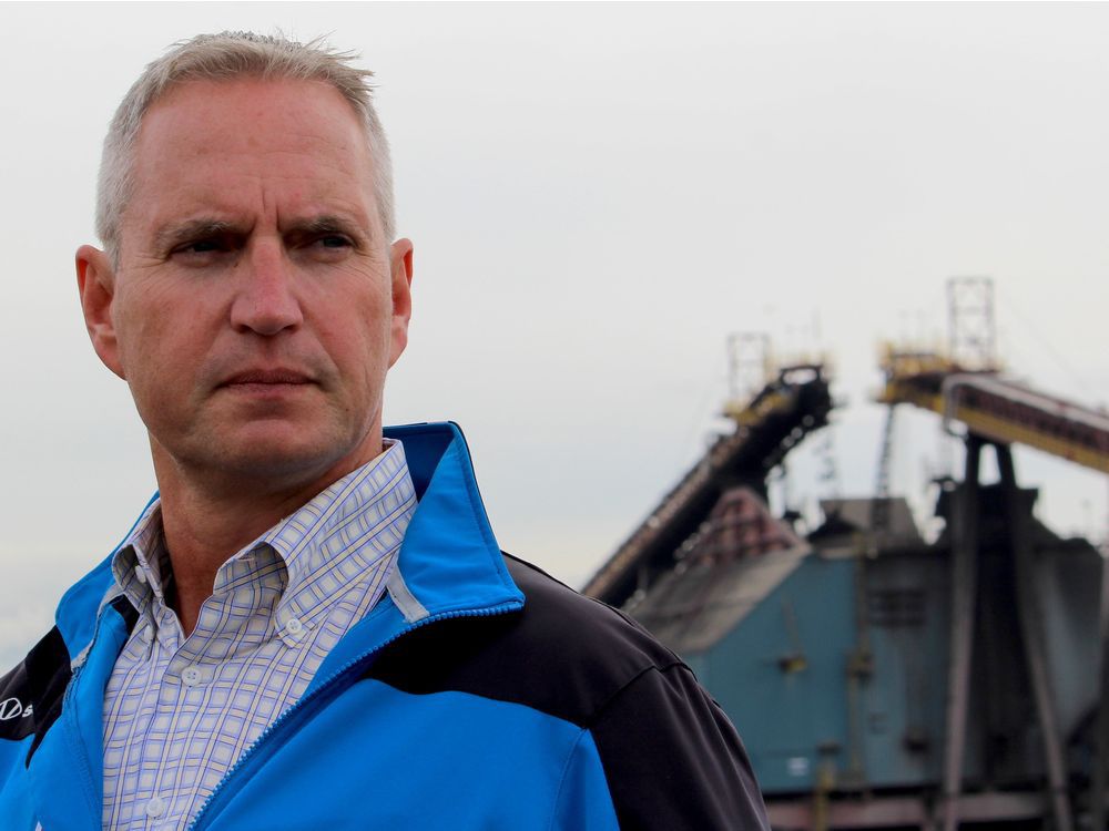  Suncor Energy CEO Mark Little at the Fort Hills oilsands project on Sept. 10, 2018.