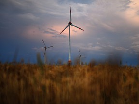 Wind turbines in Germany.