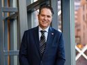 Brad Parry, Calgary Economic Development interim president and CEO, poses for a photo at Telus Convention Centre in Calgary on Wednesday, October 27, 2021.