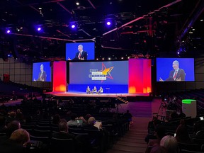 U.S. Deputy Secretary of Energy David Turk attends a session of the World Petroleum Congress on Monday.