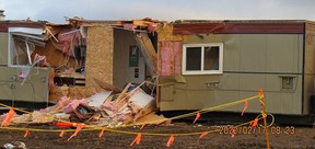 Millions of dollars in damage was done to heavy equipment and construction trailers on the site, according to details provided by police and the company.