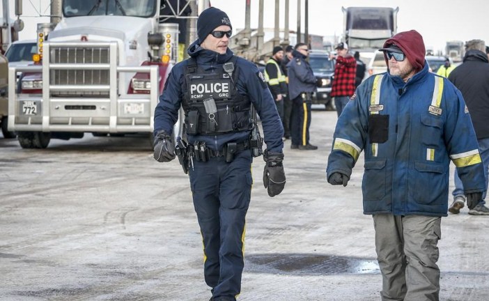‘We hear their frustrations’: RCMP unsure when Alberta border protest will end