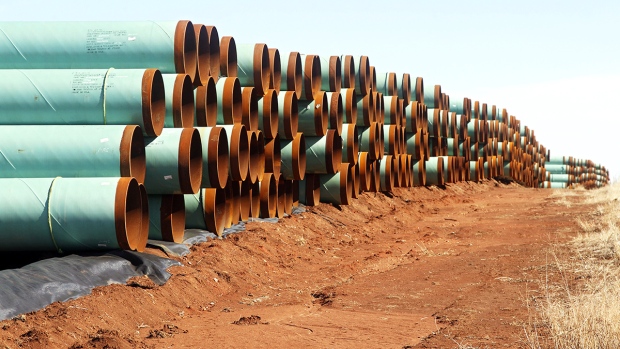 Keystone XL pipe