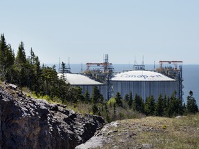The Irving Oil Canaport facility in Saint John, New Brunswick.