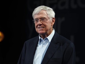 Charles Koch, chief executive officer of Koch Industries.