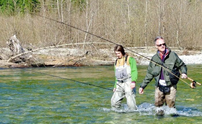 Like me, when I was a boy, my daughter lost a great fish — and was hooked forever