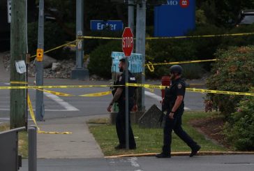 Police found explosive devices at site of Saanich, B.C., bank shootout, three officers remain in hospital