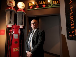 Alfred Sorensen, president and CEO of Pieridae Energy, at an announcement at the Glenbow Museum in Calgary.