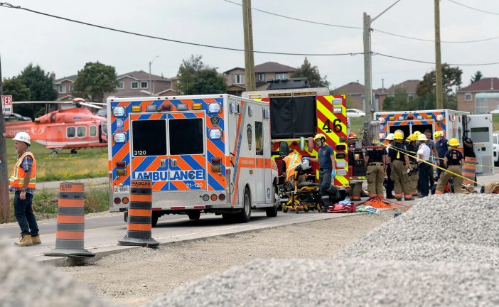 Rescue crews recover two bodies from construction site trench collapse in Ajax