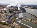 A view of the Suncor oilsands processing plant near Fort McMurray. The oilpatch is Canada’s highest emitting industry; it also generated 16 per cent of the country’s exports in 2020.