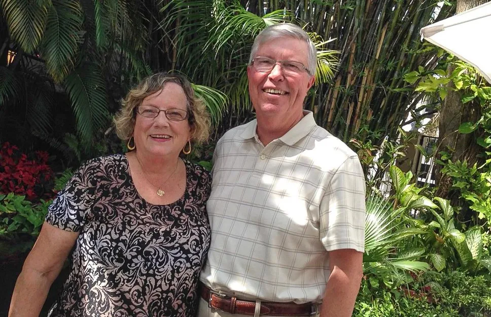 Garry and Mary Ellen McDonald are pictured in Florida in this undated handout photo.