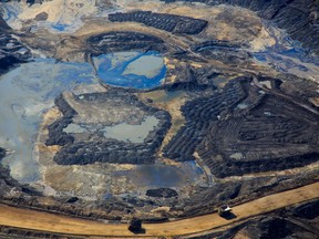 A view of Canadian Natural Resources’ oilsands mining operation near Fort McKay.