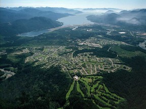 Kitimat on B.C.’s north-central coast, the terminus for Coastal GasLink’s pipeline route to a liquefied natural gas project.