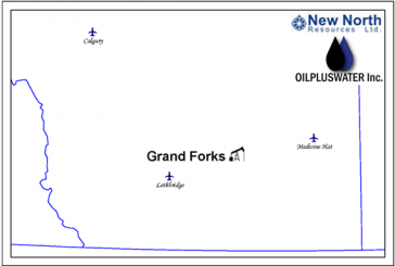 New North Resources Ltd./OILPLUSWATER Inc.: Property Divestiture