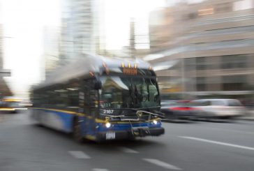 Five-foot fence post thrown at Vancouver city bus window, police say