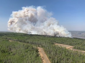 Grande Prairie wildfire