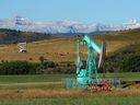 Pumpjacks in Alberta.