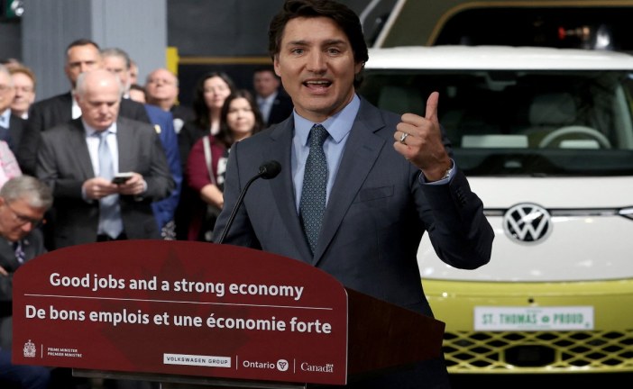 Commentary: More Good Taxpayer Money After Bad: Ottawa’s Massive EV Subsides Part of Trudeau’s Poor Performance, Political and Misguided ‘Electrification’ Plan